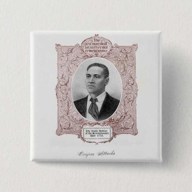 Crispus Attucks: Martyr of American Revolution Knapp (Framsida)