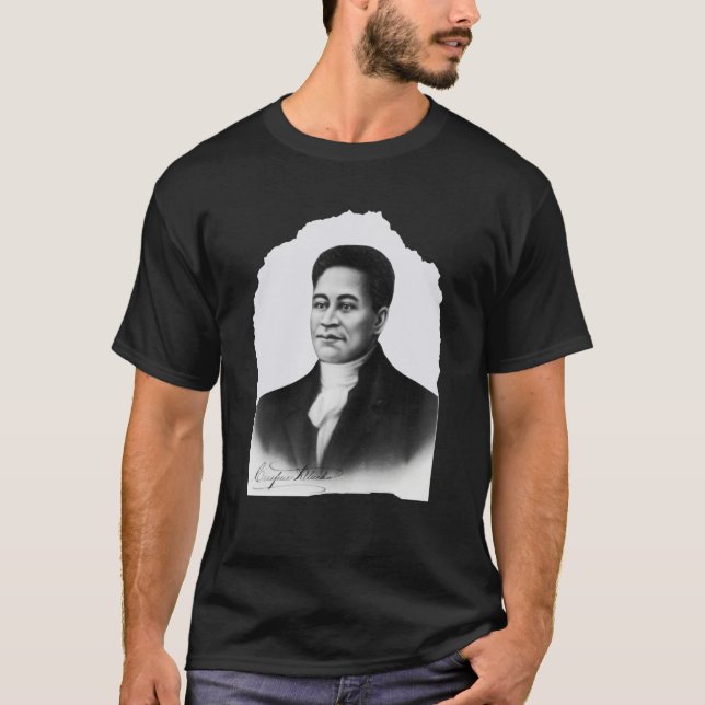 Crispus Attucks T Shirt (Framsida)