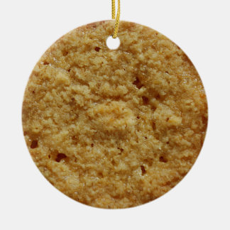 Crispy bakad kakafödelsedag eller julprydnad julgransprydnad keramik