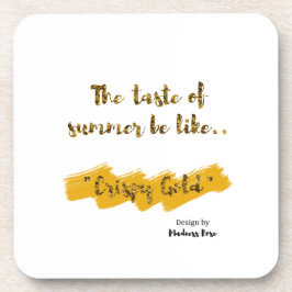 Crispy guld underlägg