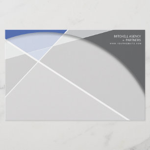 Criss Kor Geometric Mönster Snyggt Mod Art Brevpapper