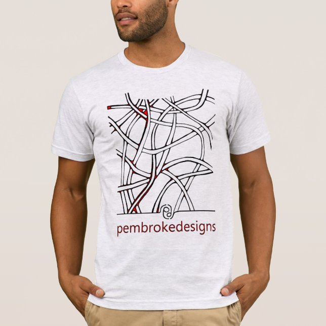 Criss Kor med Black och Red T-Shirt (Framsida)