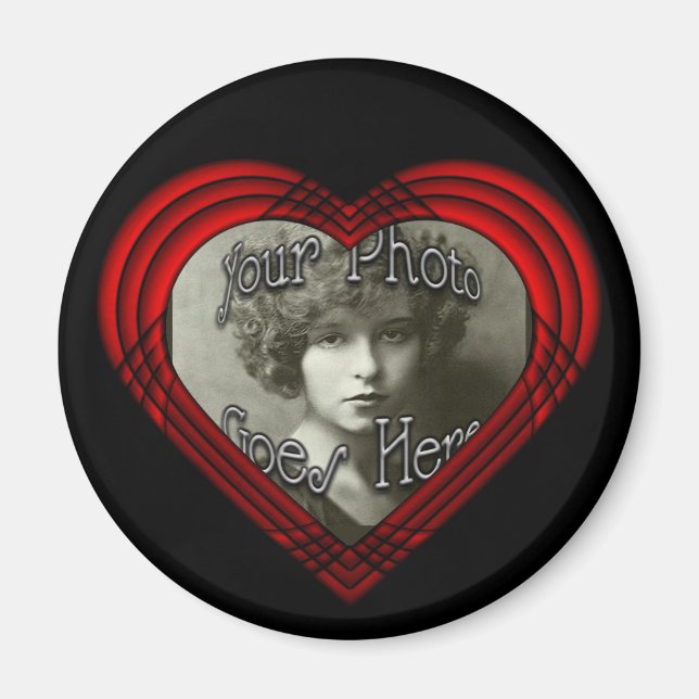 Criss Kor Perfekt Heart-mall Magnet (Framsidan)