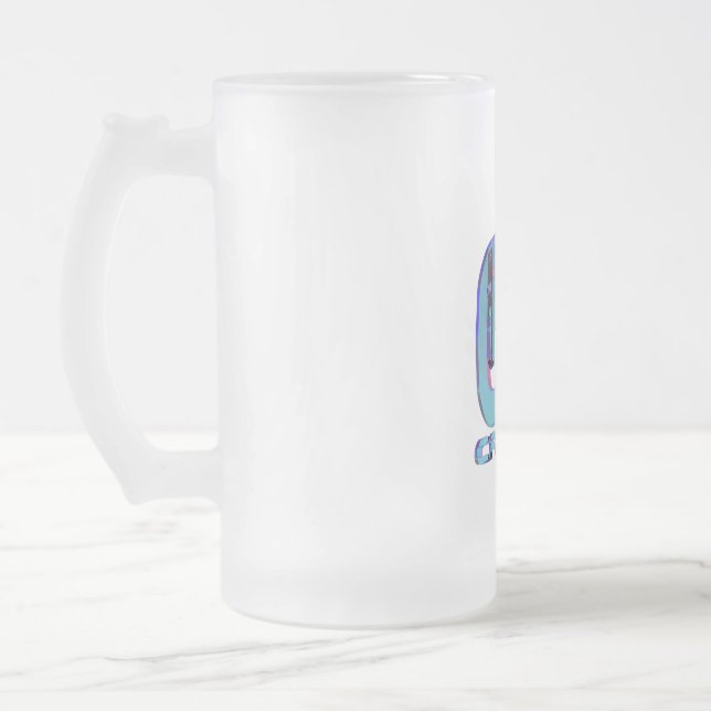 Criss P NFT Frosted Glass Mugg (Vänster)