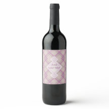 Crisscrossed Lycklig Lila & kräm,white CheckWra