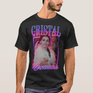 Cristal Connors Showtjejer Tribute Sticker T Shirt
