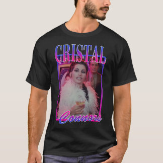 Cristal Connors Showtjejer Tribute Sticker T Shirt