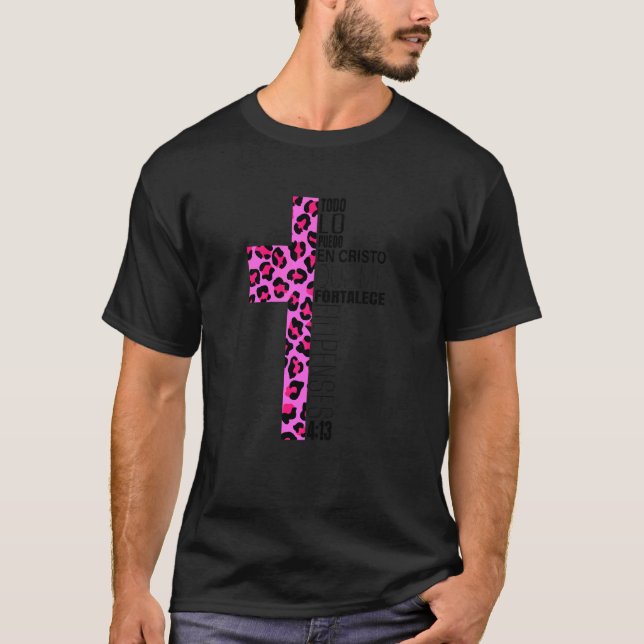 Cristianas En Espanol Texto Biblico Mamá Mujer Spa T Shirt (Framsida)