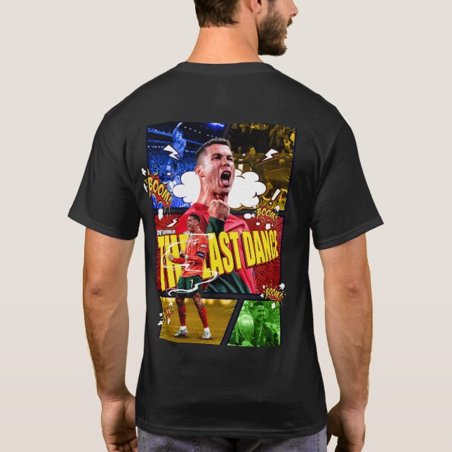 Cristiano Ronaldo Den Sista Dansen T Shirt (Baksida)