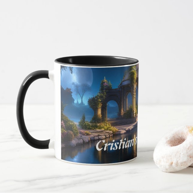 Cristians Morgon Tea Mugg (Med munk)