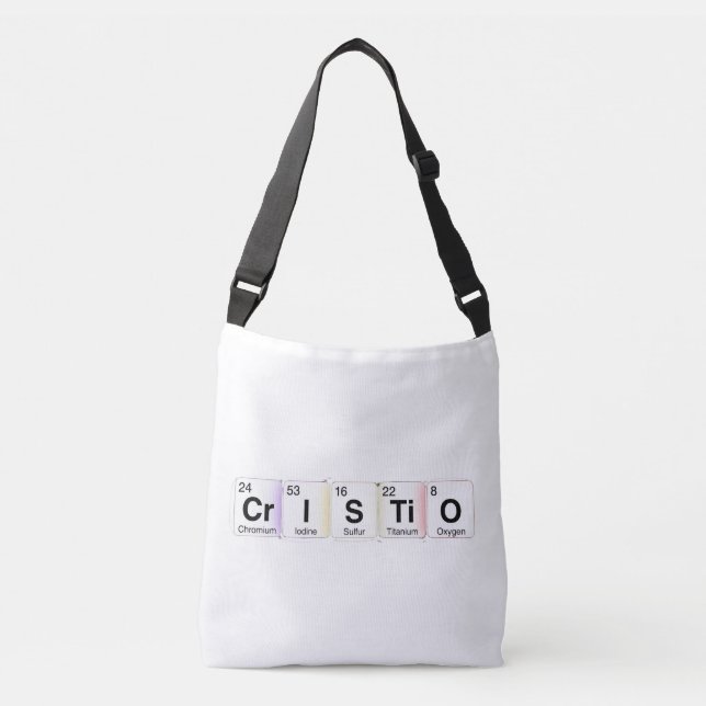 Cristo Kemiska Element Axelväska (Framsida)