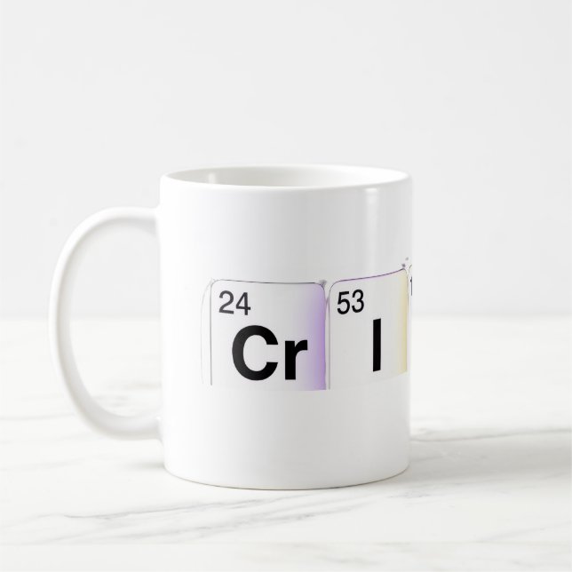 Cristo Kemiska Element Kaffemugg (Vänster)