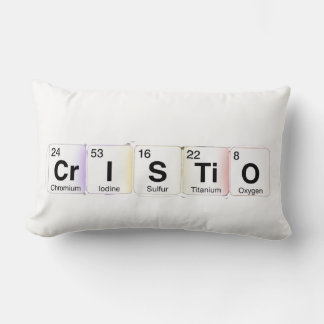 Cristo Kemiska Element Lumbarkudde