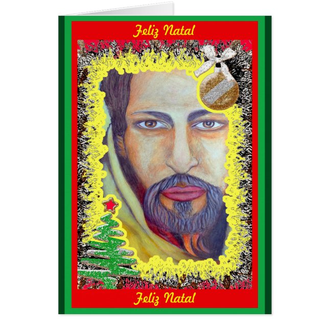 Cristo Natalino Hälsningskort (Framsidan)