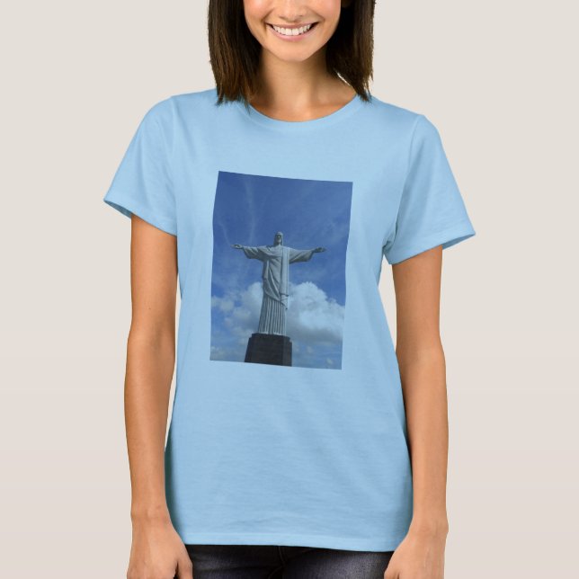 Cristo Redentor RIO DE JANEIRO Tee Shirt (Framsida)