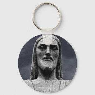 Cristo Redentor Statue Nyckelring