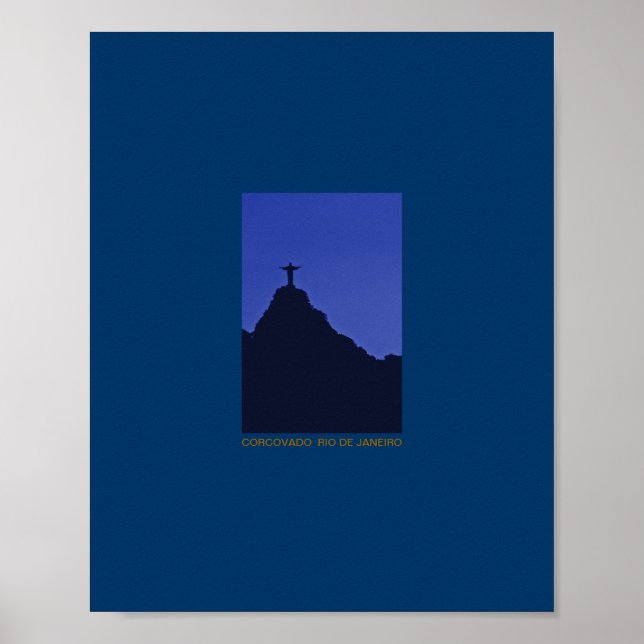 Cristo Redentor Statue - RJ city Poster (Framsidan)