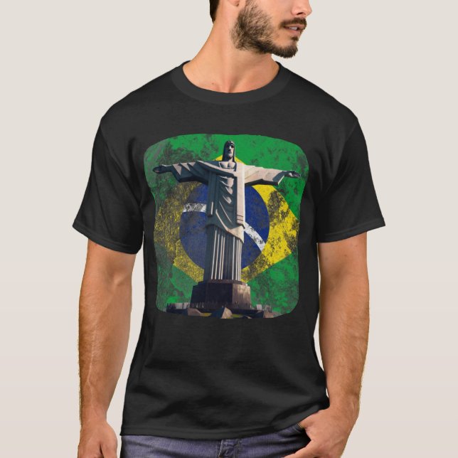 Cristo Redentor T Shirt (Framsida)