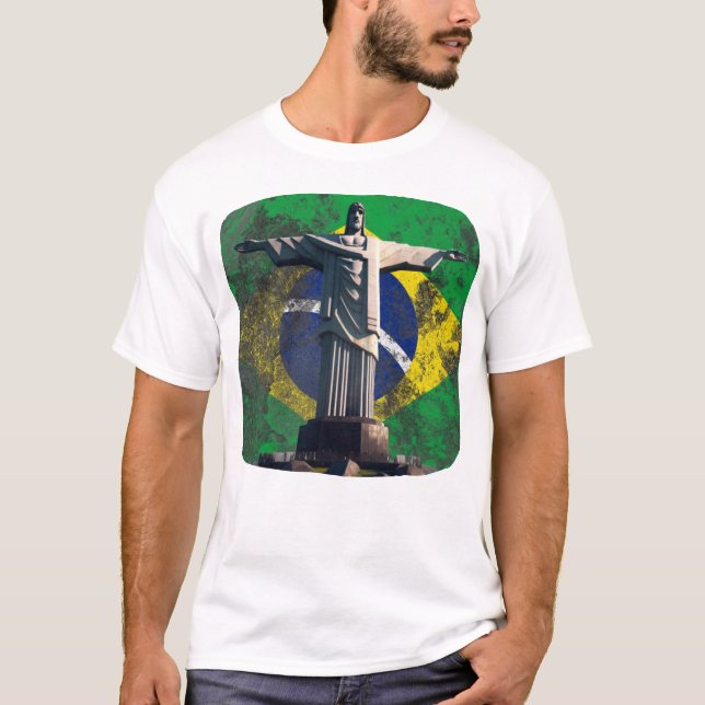 Cristo Redentor T Shirt (Framsida)