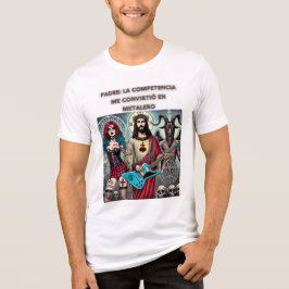 Cristo Rockero: La Competencia Metalera T Shirt
