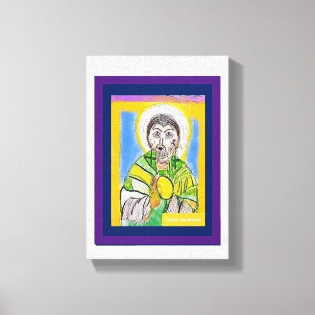 Cristo Sacerdote Canvastryck (Framsida)