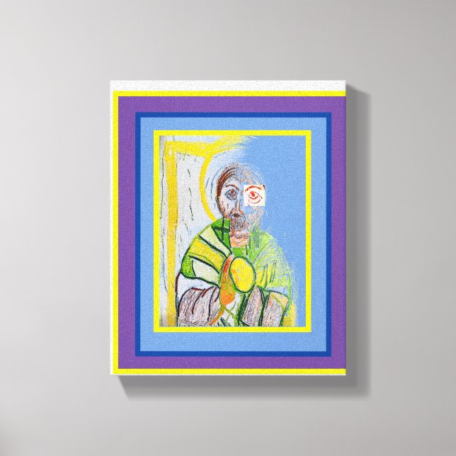 Cristo Sacerdote Canvastryck (Framsida)