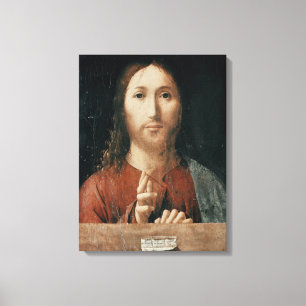 Cristo Salvator Mundi, 1465 Canvastryck
