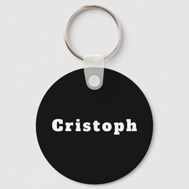 Cristoph Nyckelring (Framsida)