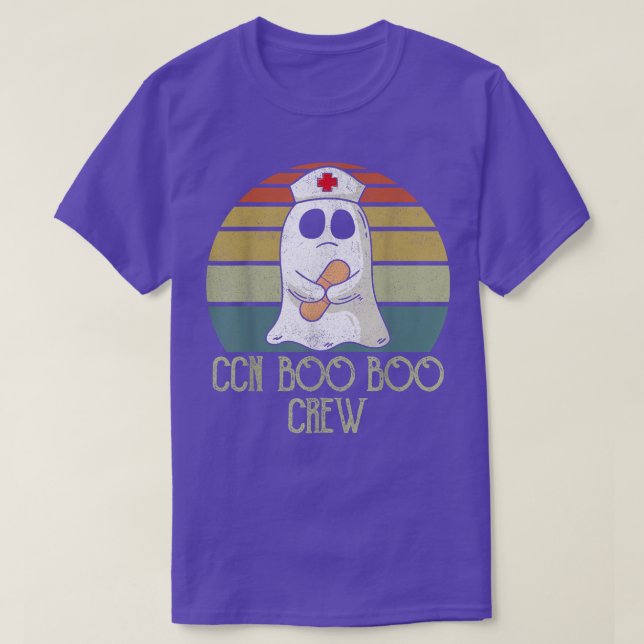 Critical Care Nurse Boo Boo Crew Shirts, Nursing H T Shirt (Design framsida)