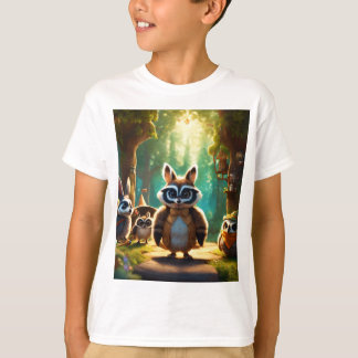 "Critter Academy Göm-and-Seek Tee" T Shirt