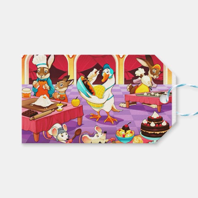 "Critter Cuisines" Presentetikett (Framsidan (Horisontell))