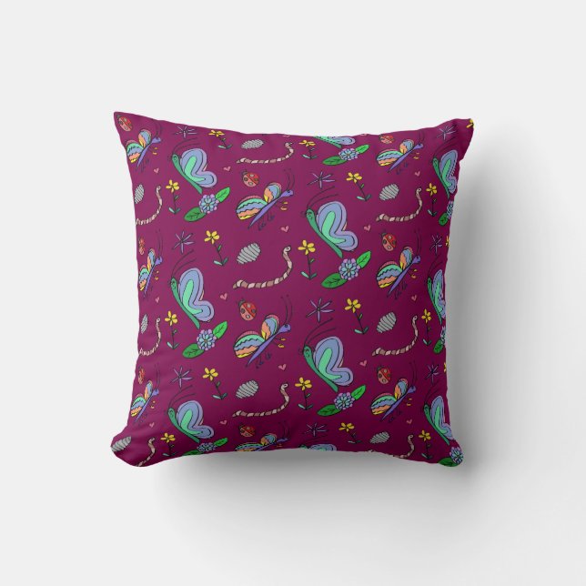 "Critter Friends" Pillow Kudde (Framsida)