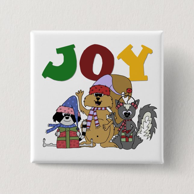 Critter Joy Tshirts och Gifts Knapp (Framsida)