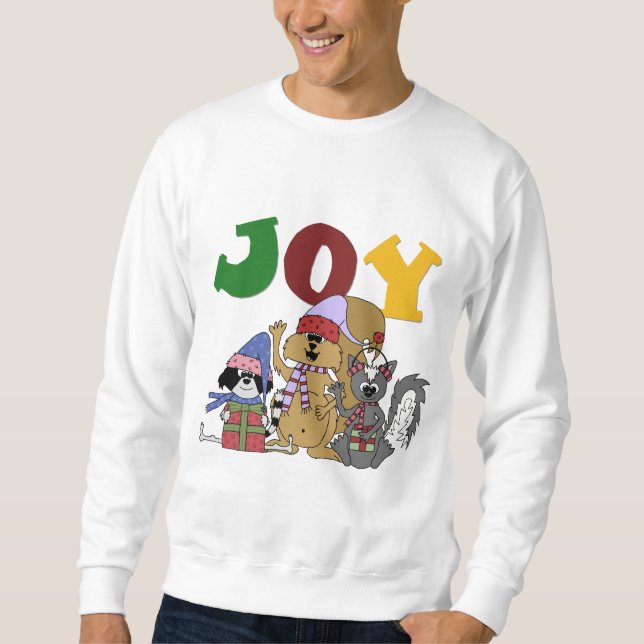 Critter Joy Tshirts och Gifts Långärmad Tröja (Framsida)