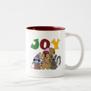 Critter Joy Tshirts och Gifts Två-Tonad Mugg