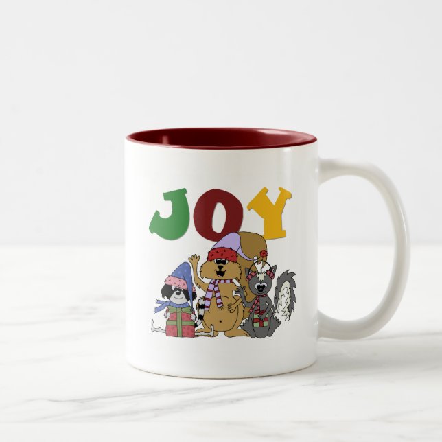 Critter Joy Tshirts och Gifts Två-Tonad Mugg (Höger)