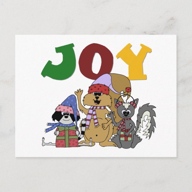 Critter Joy Tshirts och Gifts Vykort (Framsida)