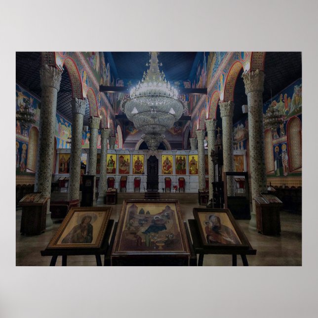 Crkva Presveta Bogorodica Skopje Poster (Framsidan)