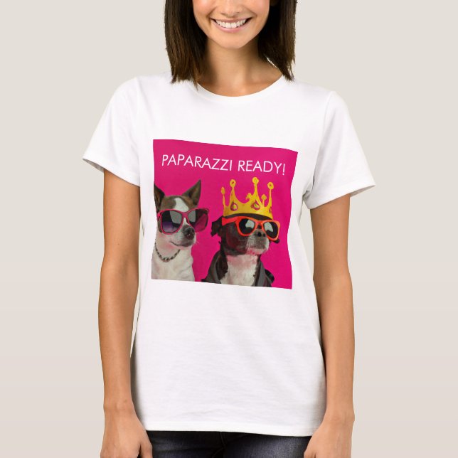 CRN "PAPARAZZI-REDO" T-shirt (Framsida)