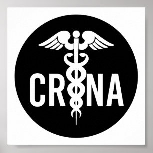 CRNA Auktoriserad Registered Nurse Anesthetist Gif Poster
