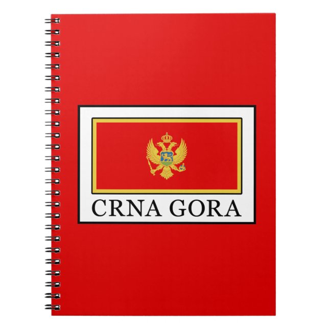 Crna Gora Anteckningsbok (Framsidan)