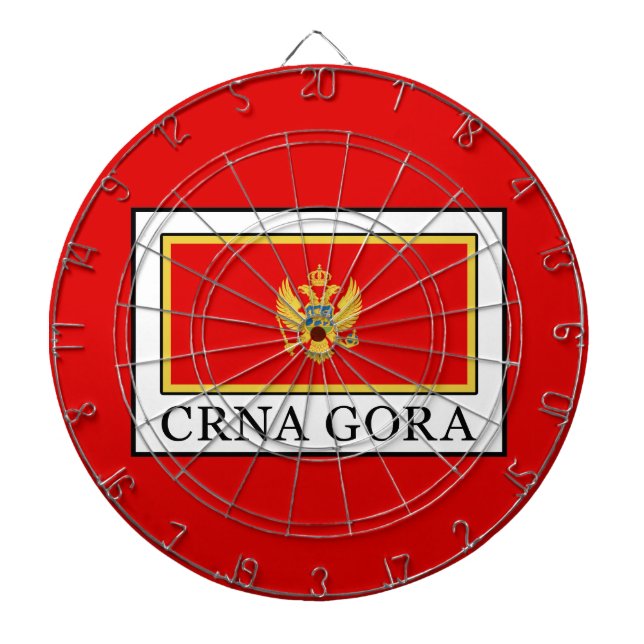 Crna Gora Darttavla (Framsidan)