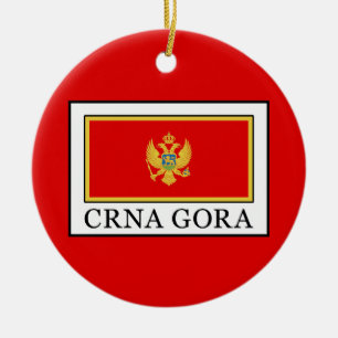 Crna Gora Julgransprydnad Keramik
