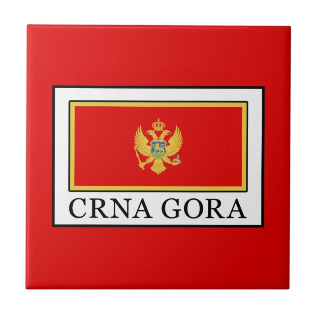 Crna Gora Kakelplatta (Framsidan)