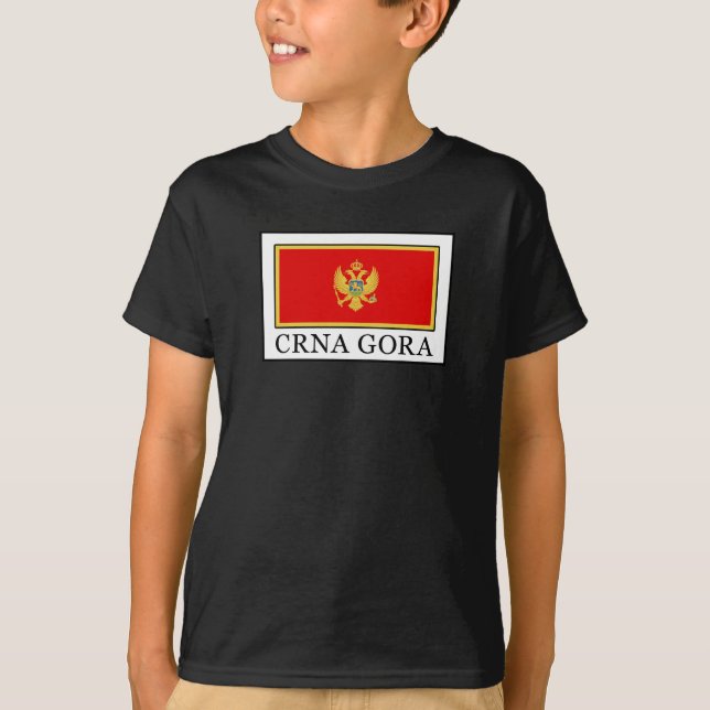 Crna Gora T Shirt (Framsida)
