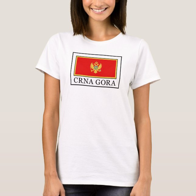 Crna Gora T Shirt (Framsida)