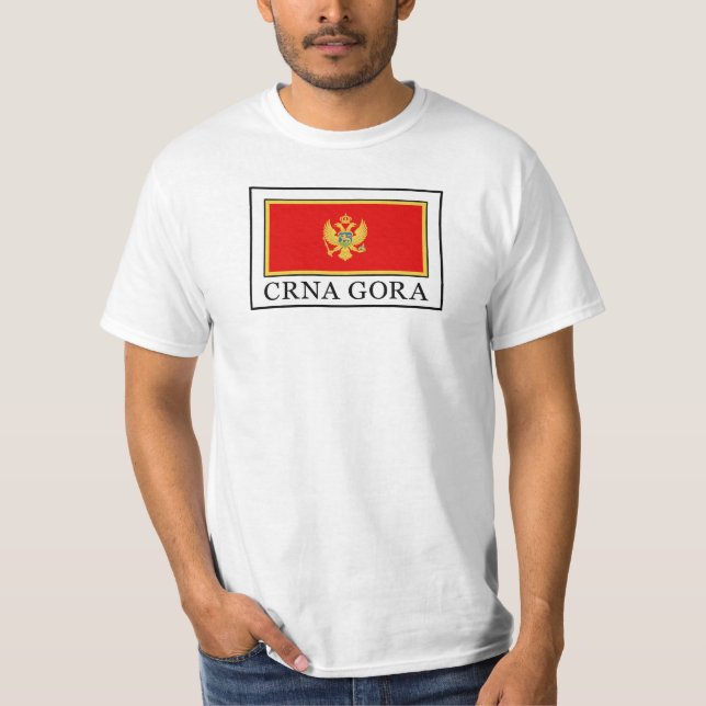 Crna Gora T Shirt (Framsida)