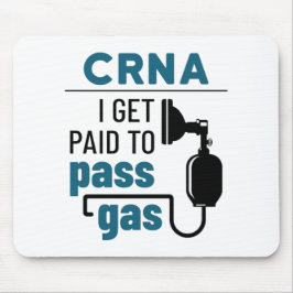 CRNA I blir Betalat att passera gas Musmatta