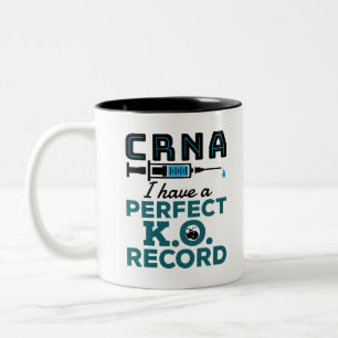 CRNA I har en Perfekt K.O.-post Två-Tonad Mugg