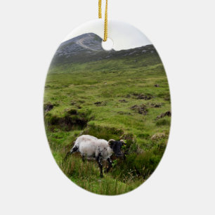 Croagh Patrick prydnad Julgransprydnad Keramik